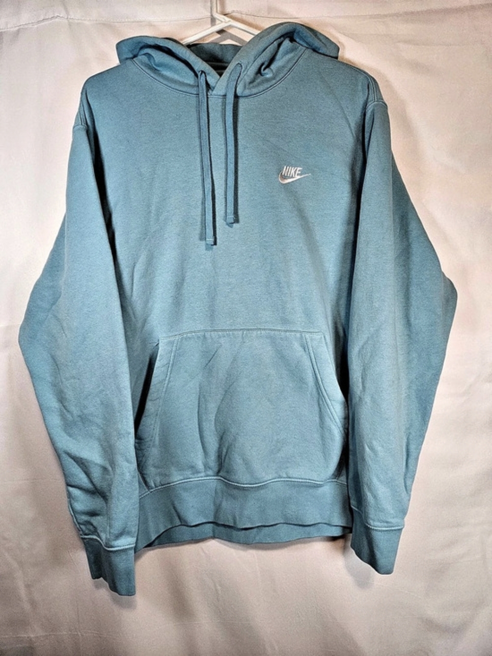 Nike Sportswear Club Fleece Pullover Hoodie Blue Medium